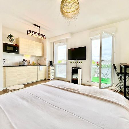 Saint Nazaire - White Lion - Centre Ville - Au Calme - Parking Privatif Aerien - Internet Haut Debit Fibre Exterior foto
