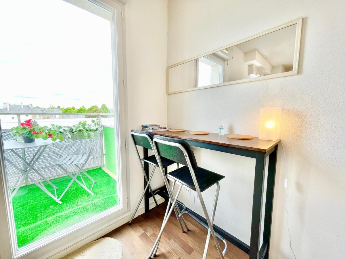 Saint Nazaire - White Lion - Centre Ville - Au Calme - Parking Privatif Aerien - Internet Haut Debit Fibre Exterior foto