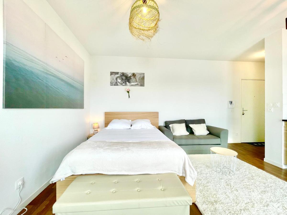 Saint Nazaire - White Lion - Centre Ville - Au Calme - Parking Privatif Aerien - Internet Haut Debit Fibre Exterior foto