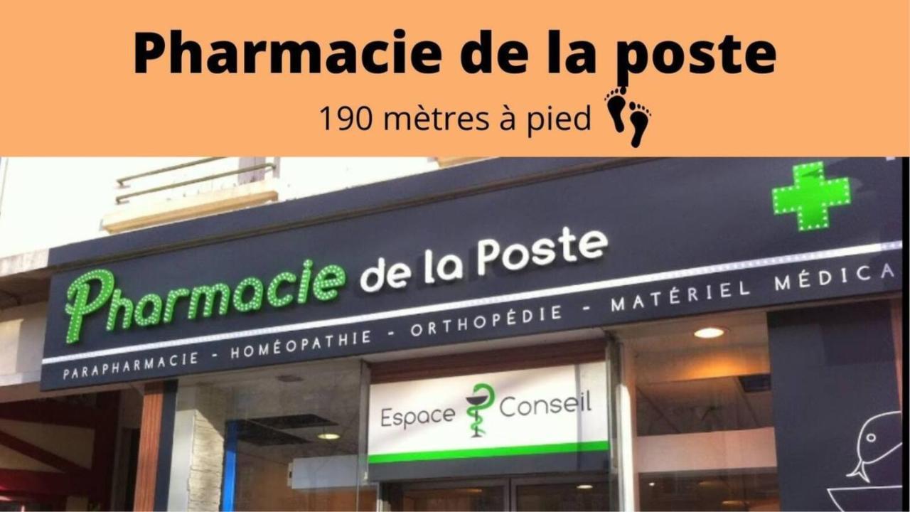 Saint Nazaire - White Lion - Centre Ville - Au Calme - Parking Privatif Aerien - Internet Haut Debit Fibre Exterior foto