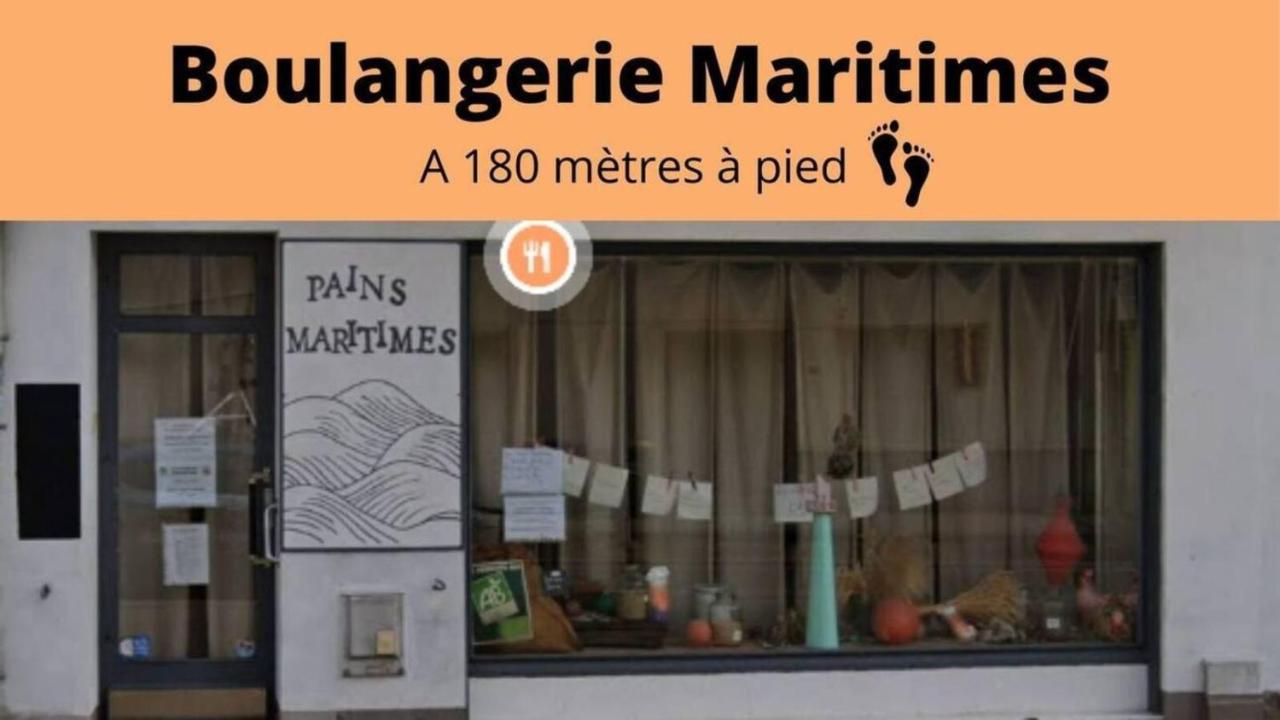 Saint Nazaire - White Lion - Centre Ville - Au Calme - Parking Privatif Aerien - Internet Haut Debit Fibre Exterior foto
